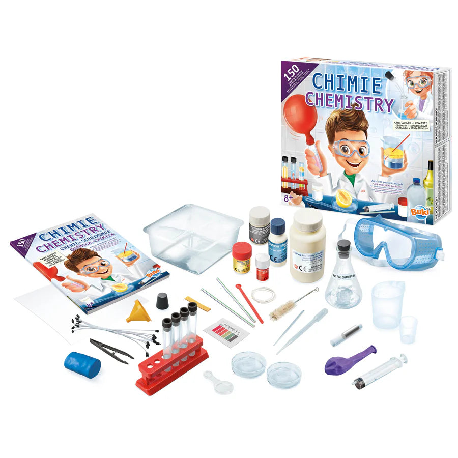 Buki France Chemistry 150 Experiments Kit