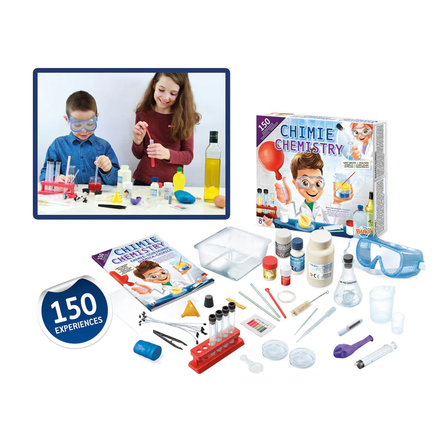 Buki France Chemistry 150 Experiments Kit
