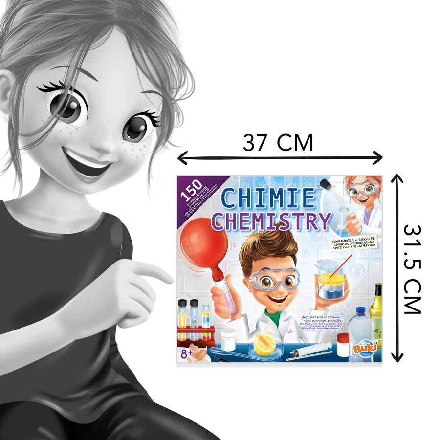Buki France Chemistry 150 Experiments Kit