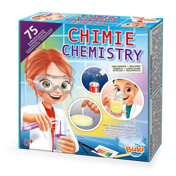 Buki France Chemistry 75 Experiments Kit