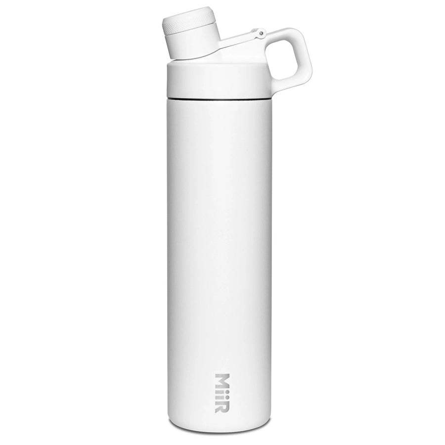 زجاجة MiiR Chug سعة 20 أونصة (بيضاء) زجاجة MiiR Chug سعة 20 أونصة (بيضاء)
