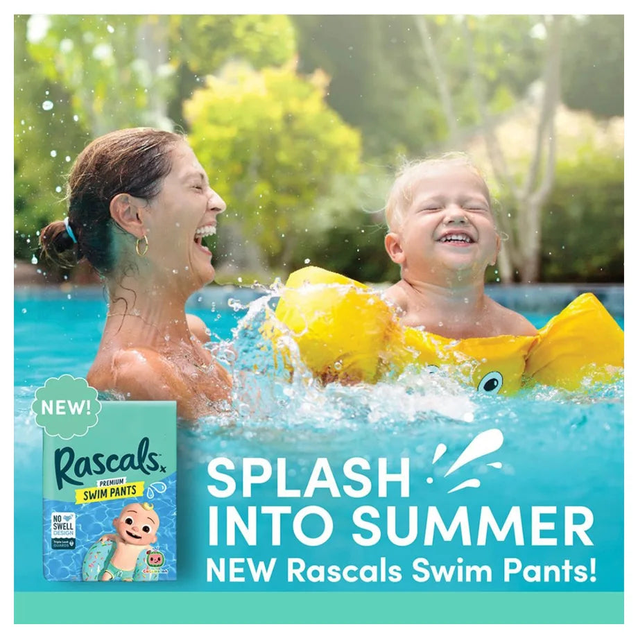 Rascals Premium Cocomelon Swim Pants Small (16 Count)