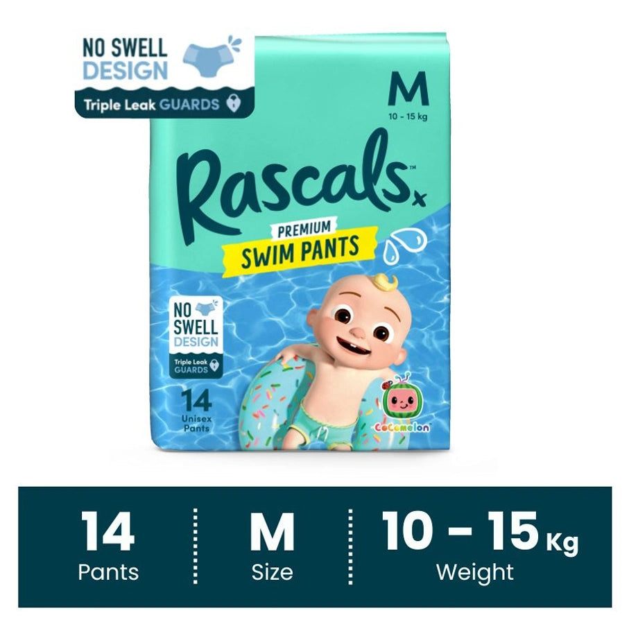 Rascals Premium Cocomelon Swim Pants Medium (14 Count)
