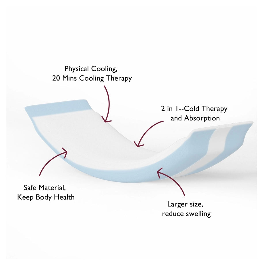 Momcozy Instant Cold Soothing Pad - 8 counts