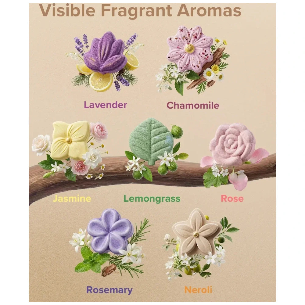 Momcozy Aromatherapy Scented Shower Steamers (Floral)