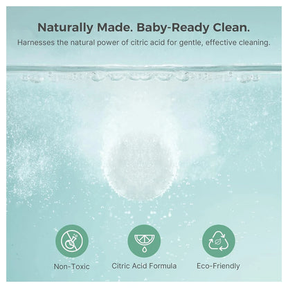 Momcozy Offical Descaling Tablets, Compatible KleanPal Pro Baby Bottle Washer - 30 Tablets