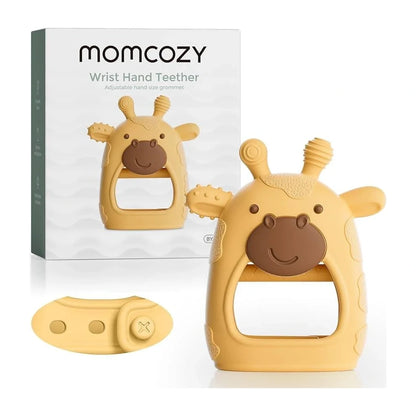 Momcozy Baby Teething Mitten Toy for Infants