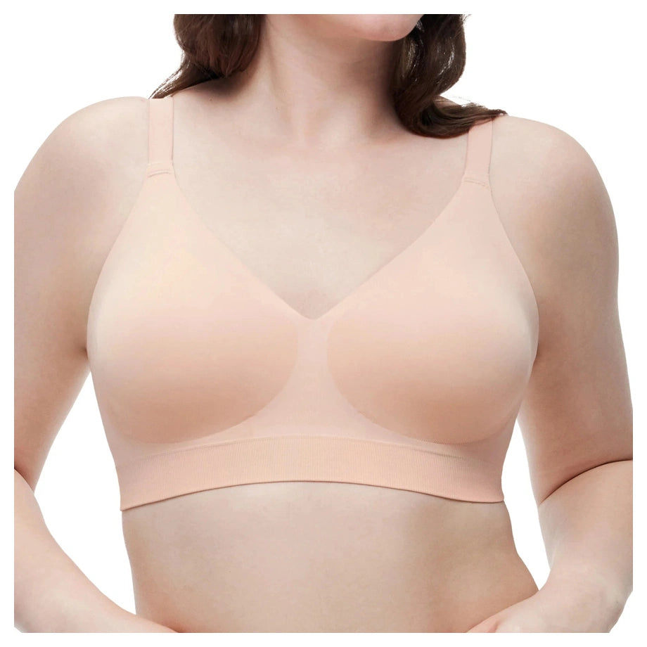 Momcozy Cool Fit T Shirt Bra-Oyster Pink/ Beige