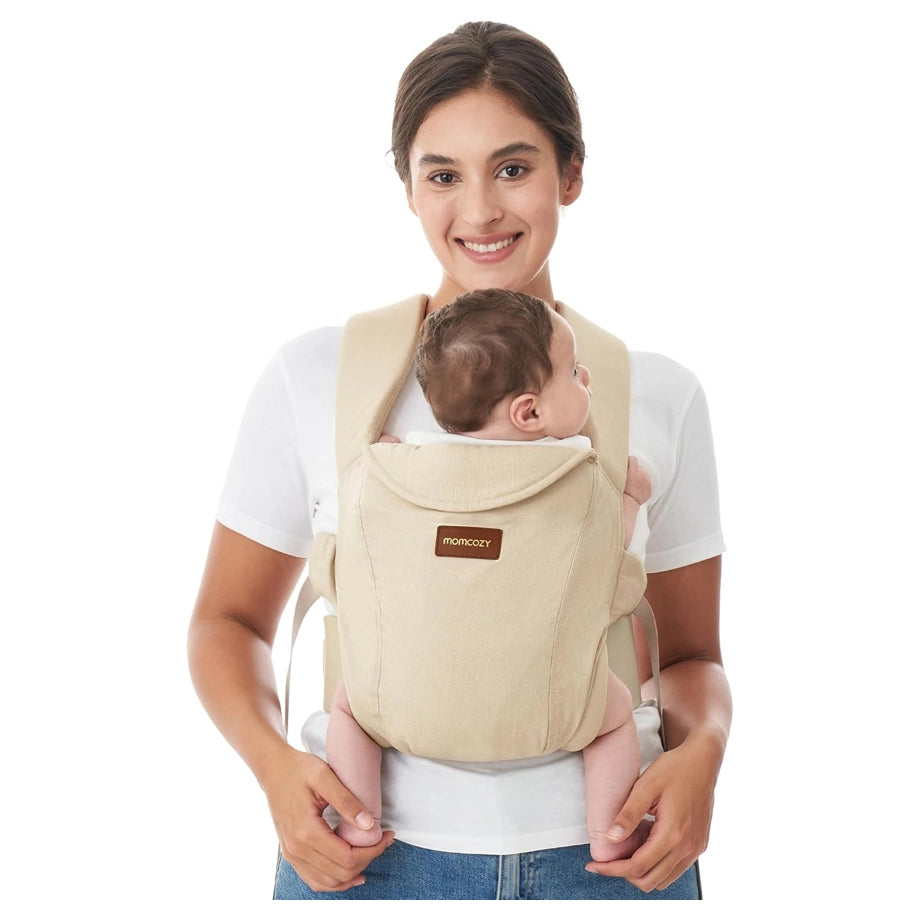 Momcozy Newborn Baby Carrier - Khaki