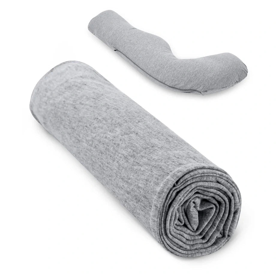 Momcozy Pregnancy Pillow cover-J shaped