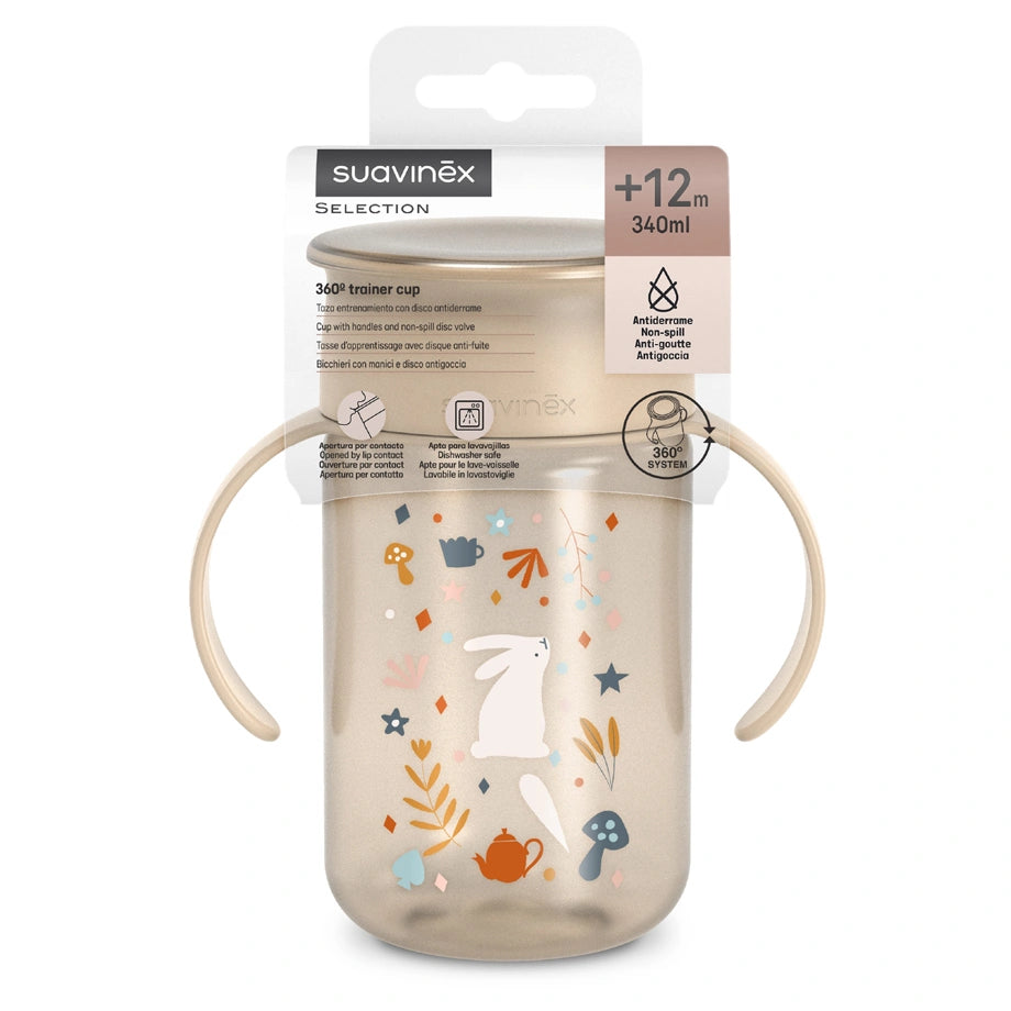 Suavinex 360 Trainer Cup Wonderland (Beige)