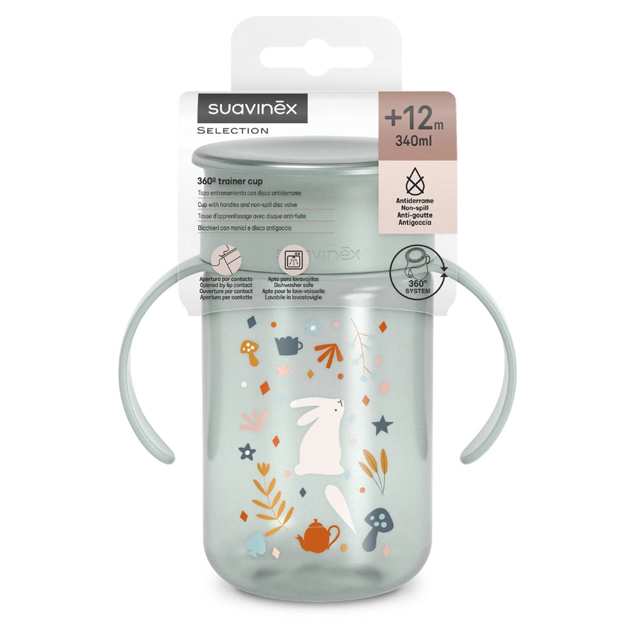 Suavinex 360 Trainer Cup Wonderland (Green)