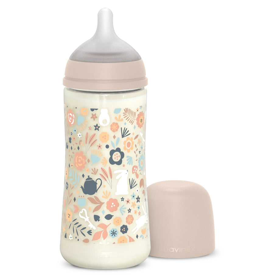Suavinex 360 Feeding Bottle Wonderland Liberty (Pink)