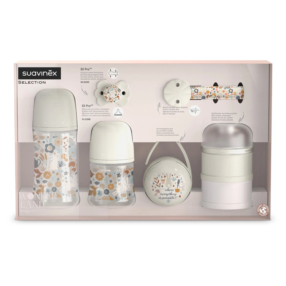 Suavinex Welcome Baby Set Wonderland (Beige)