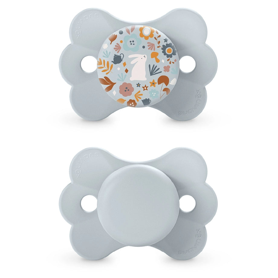 Suavinex Physio Soother 0–6M 2 Pack Butterfly (Blue)