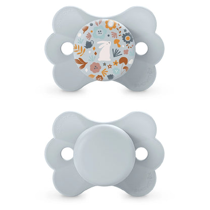 Suavinex Physio Soother 0–6M 2 Pack Butterfly (Blue)