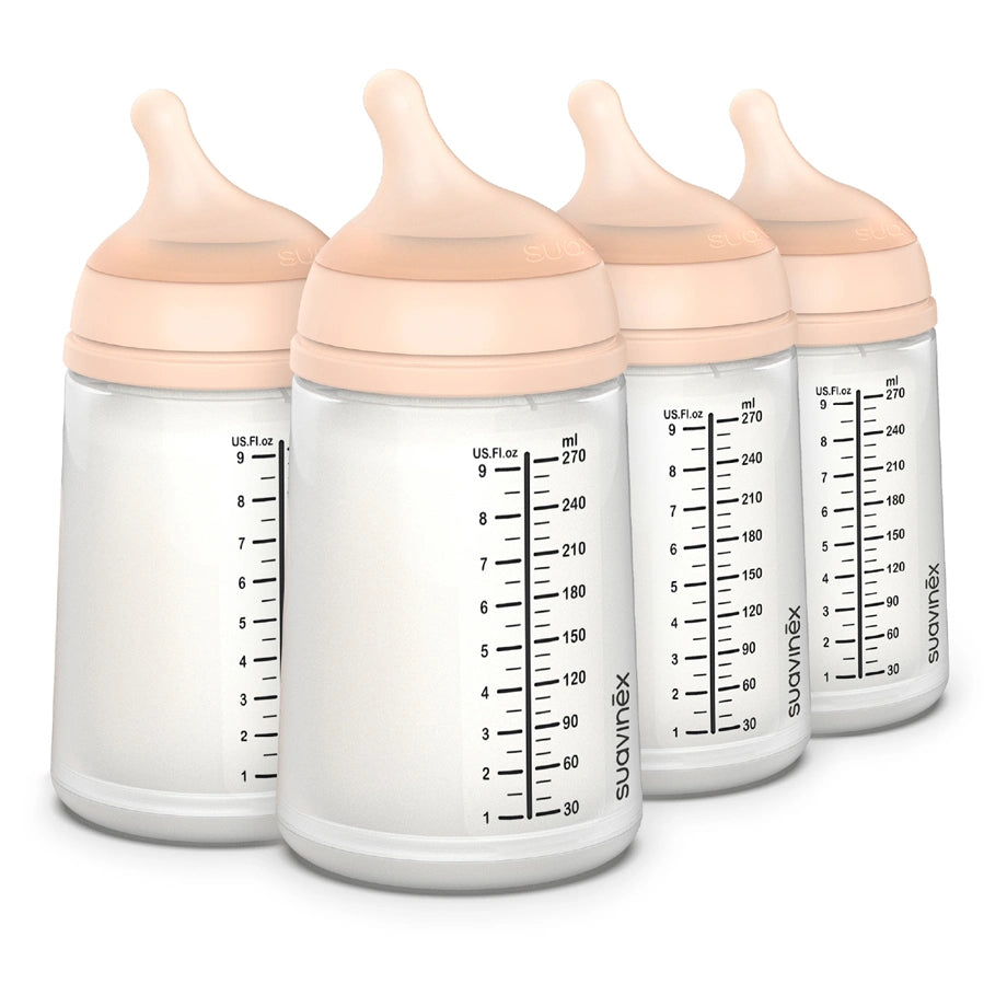 Suavinex Breastfeeding Bottle 270ml Fair 4X