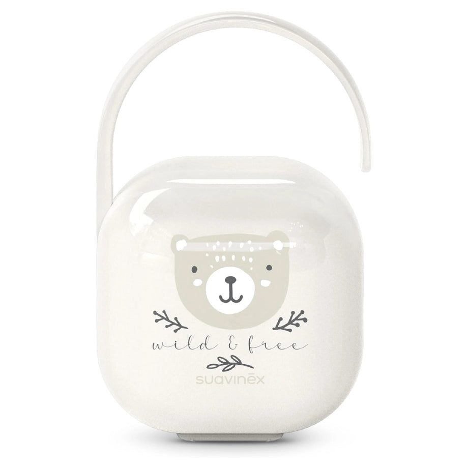 Suavinex Soother Holder Wild (Beige)