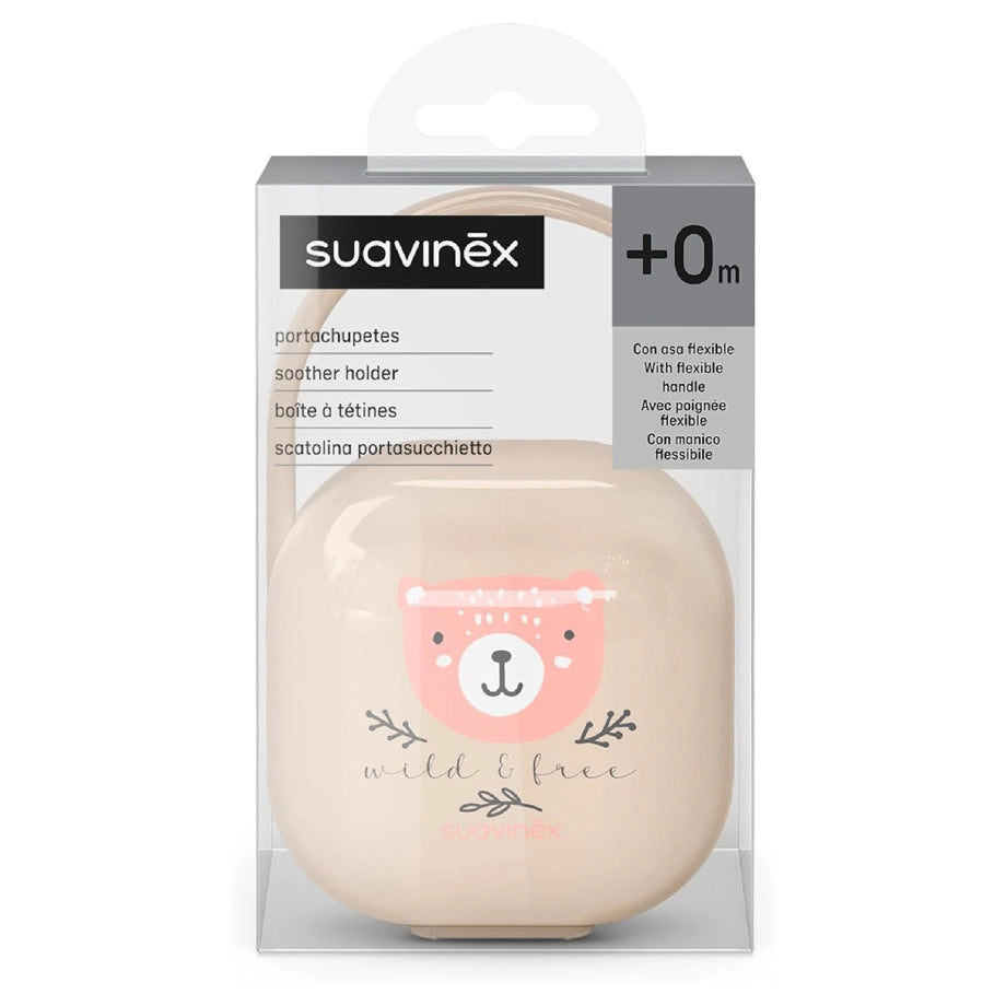 Suavinex Soother Holder Wild (Pink)