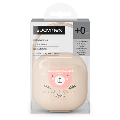 Suavinex Soother Holder Wild (Pink)