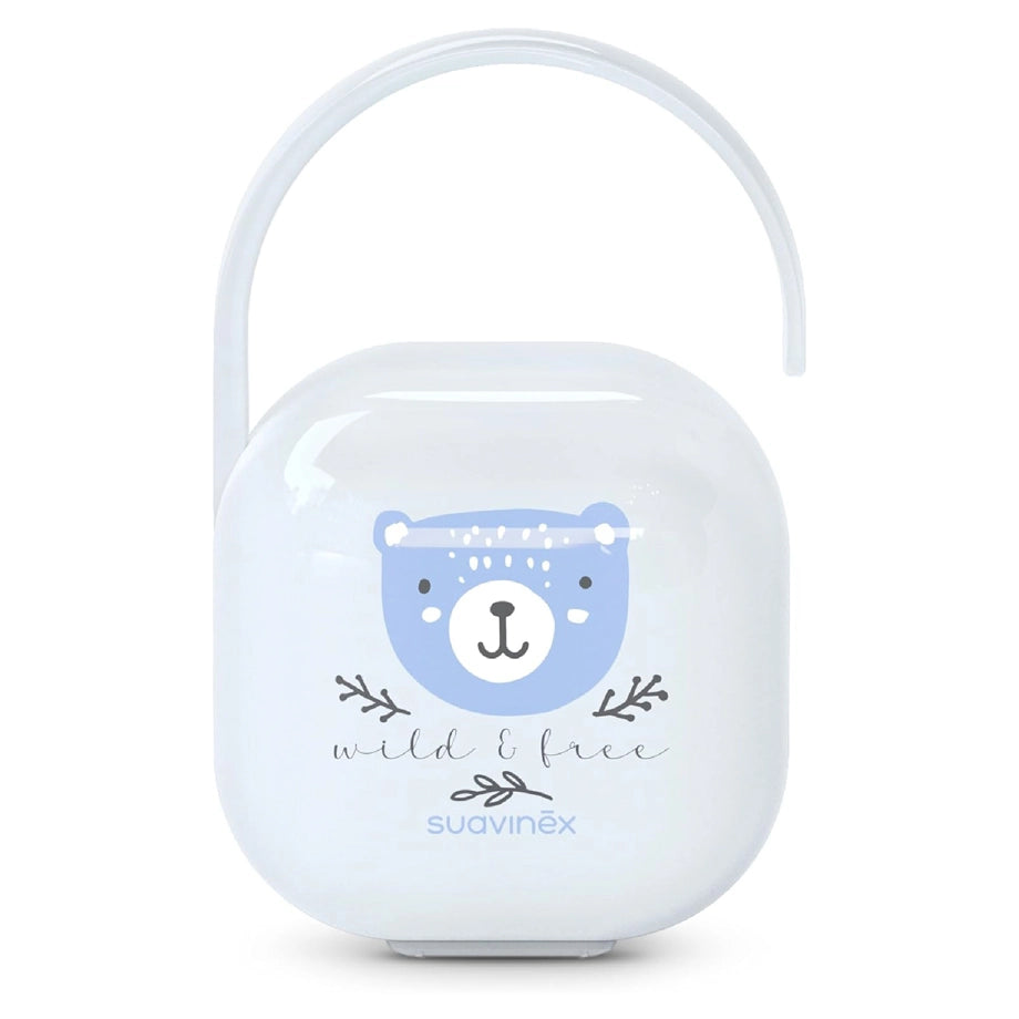 Suavinex Soother Holder Wild (Blue)