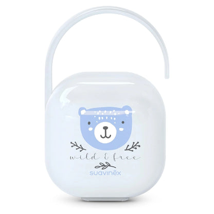 Suavinex Soother Holder Wild (Blue)