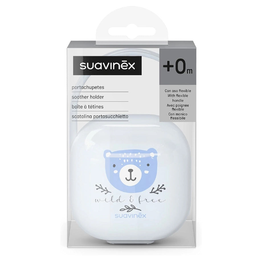 Suavinex Soother Holder Wild (Blue)
