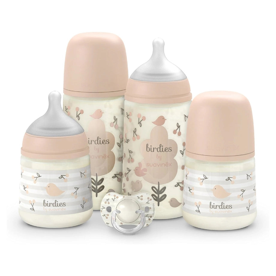 Suavinex My First Essential Set Birdies (Pink)