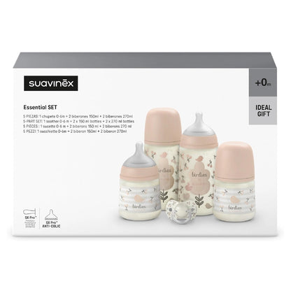 Suavinex My First Essential Set Birdies (Pink)