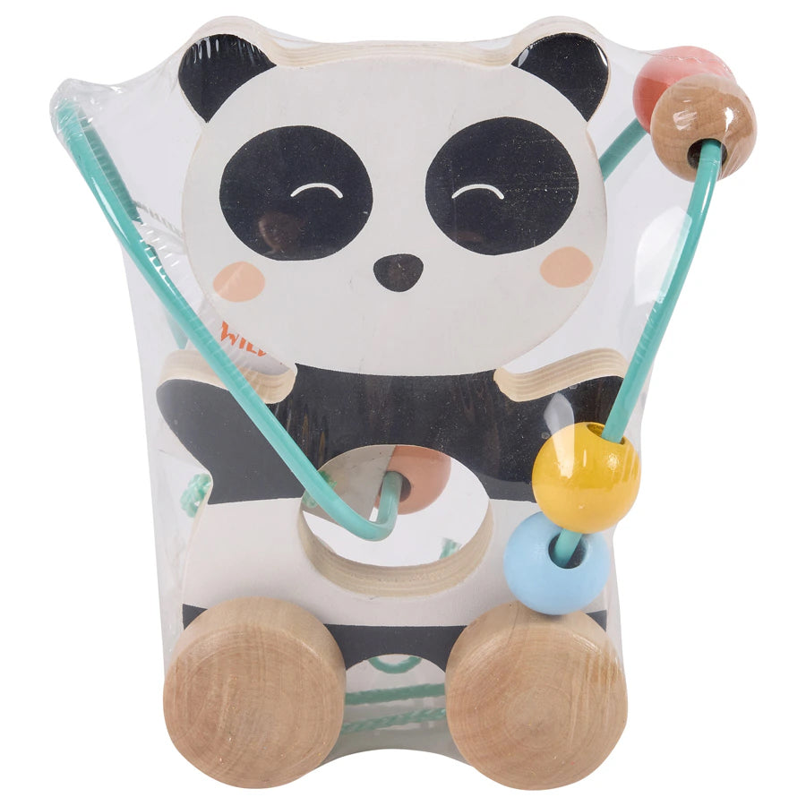Eurekakids Mini Looping Push & Pull Wooden Toy - Panda Eurekakids Mini Looping Push & Pull Wooden Toy - Panda