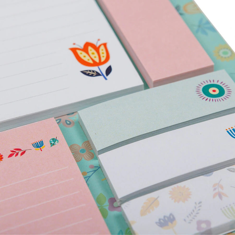 مجموعة ملاحظات لاصقة من يوريكا كيدز - زهور مجموعة ملاحظات لاصقة من يوريكا كيدز - زهور