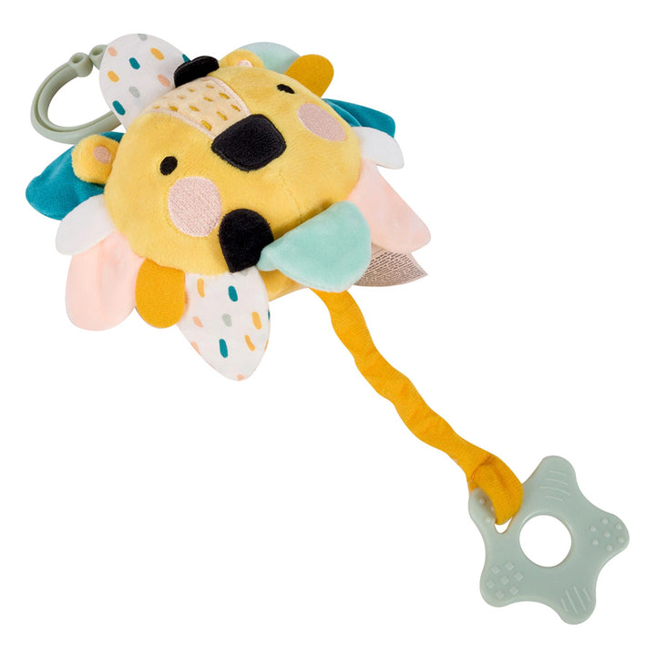 Eurekakids Cucu Hanging Musical Plush Toy w/ Star Teether, Lion