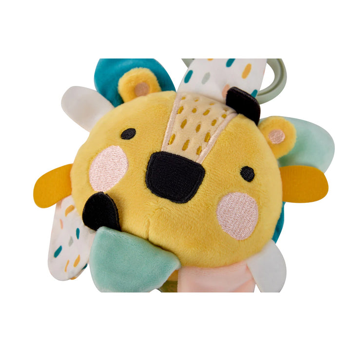 Eurekakids Cucu Hanging Musical Plush Toy w/ Star Teether, Lion