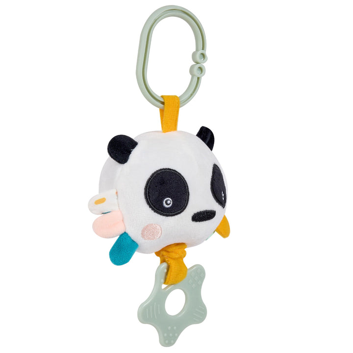 Eurekakids Cucu Hanging Musical Plush Toy w/ Star Teether Panda