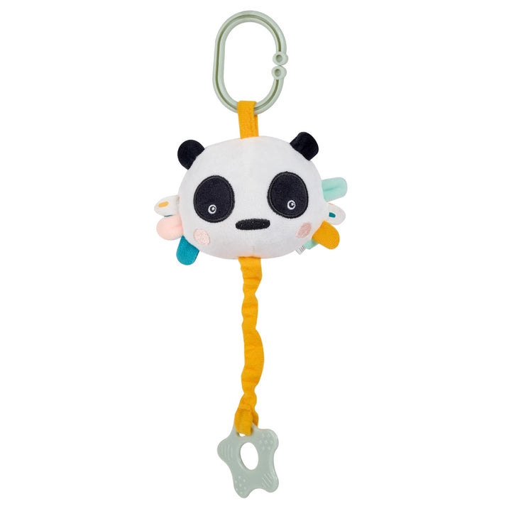 Eurekakids Cucu Hanging Musical Plush Toy w/ Star Teether Panda