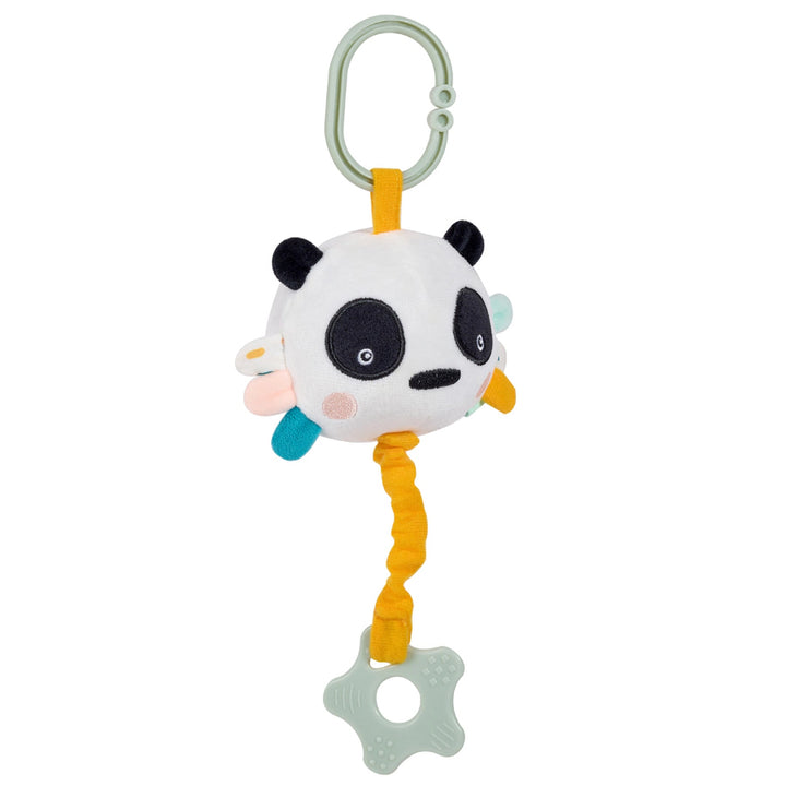 Eurekakids Cucu Hanging Musical Plush Toy w/ Star Teether Panda