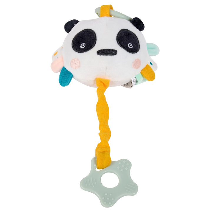 Eurekakids Cucu Hanging Musical Plush Toy w/ Star Teether Panda
