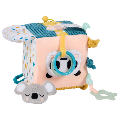 Eurekakids CUCU Sensory Montessori Activity Cube w/ Hanging Ring