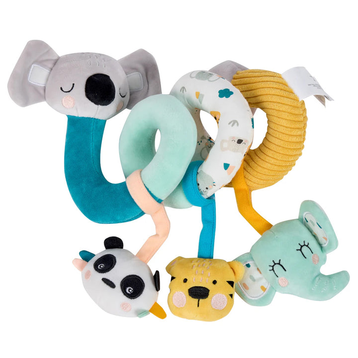 Eurekakids Cucu Spiral Activity with Plush Animal Dolls