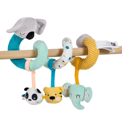 Eurekakids Cucu Spiral Activity with Plush Animal Dolls