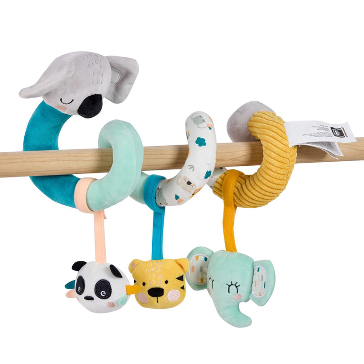 Eurekakids Cucu Spiral Activity with Plush Animal Dolls