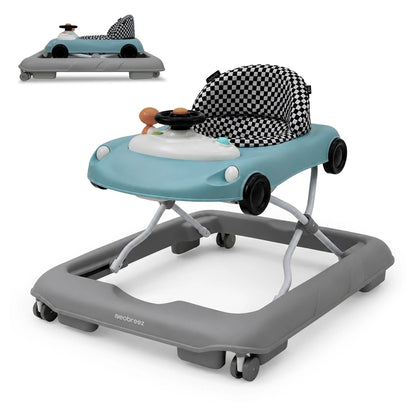 Neobreez 3-in-1 Navix Premium Activity Baby Walker (Blue/Grey)
