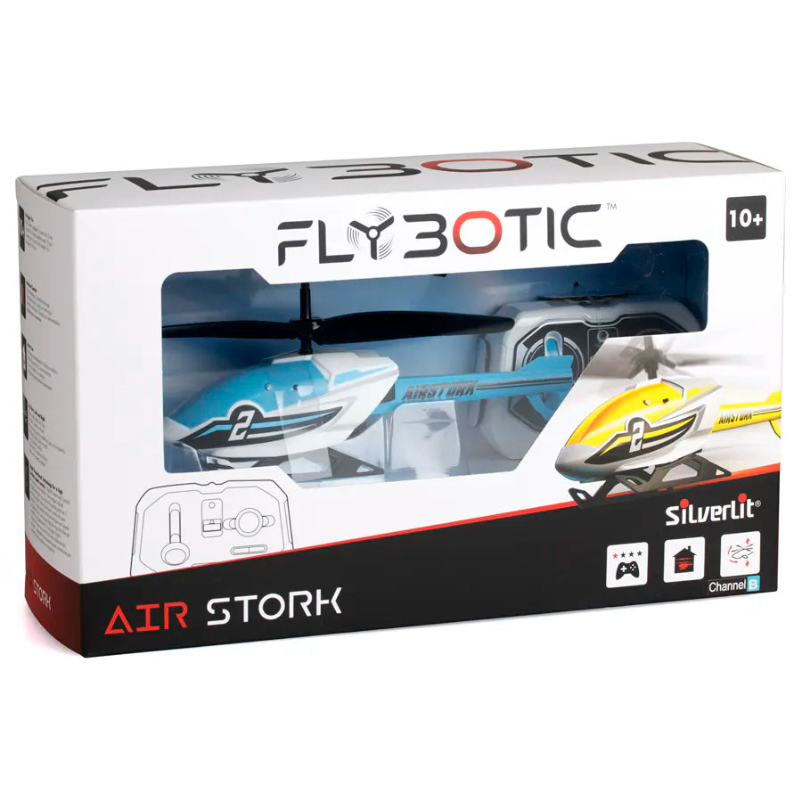 طائرة هليكوبتر Silverlit Air Stork ثنائية القناة 3 مساعدين طائرة هليكوبتر Silverlit Air Stork ثنائية القناة 3 مساعدين