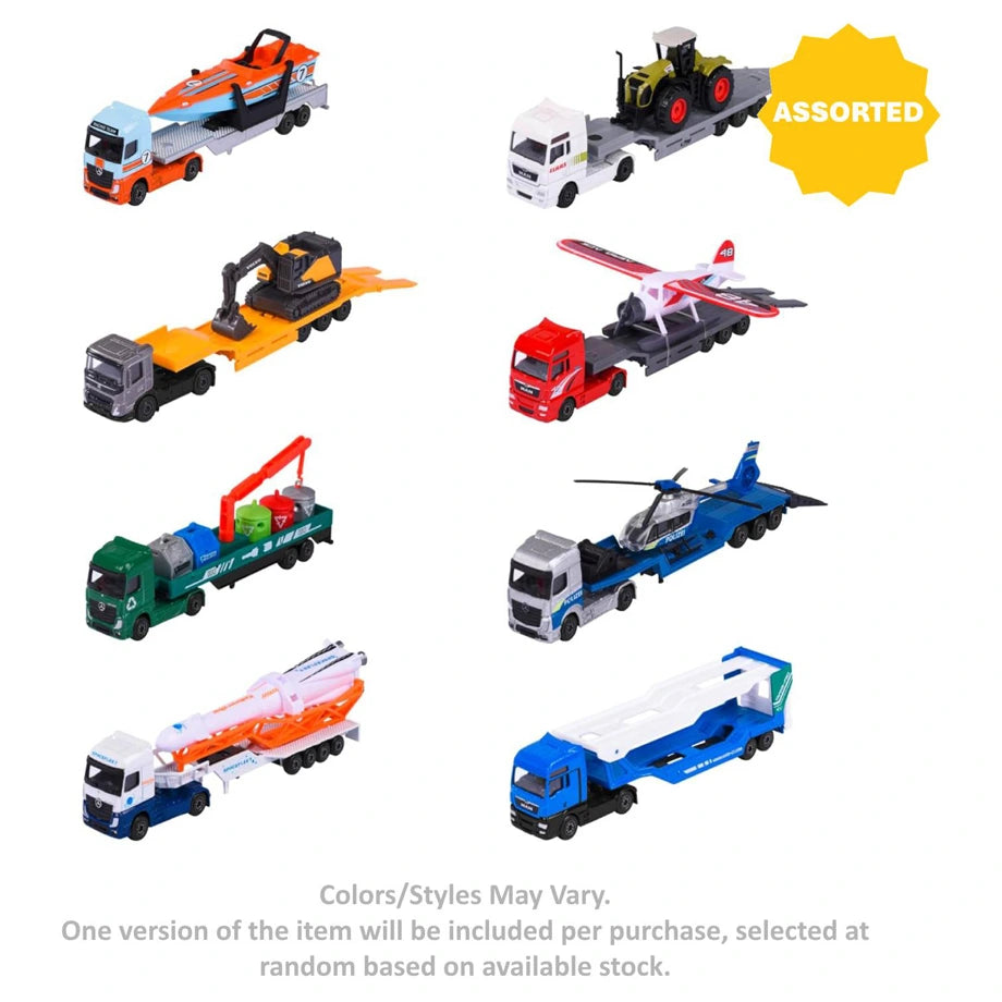 Majorette City Transporters Die-cast Truck (1:64, Assorted)