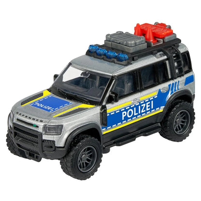 Majorette Grand Series Metal Land Rover Defender Police Die-Cast Vehicle (12.5 cm)