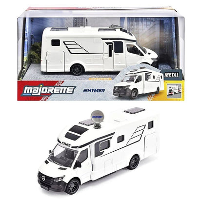 Majorette Metal HYMER B-Class Die-Cast Camper (19 cm, White)