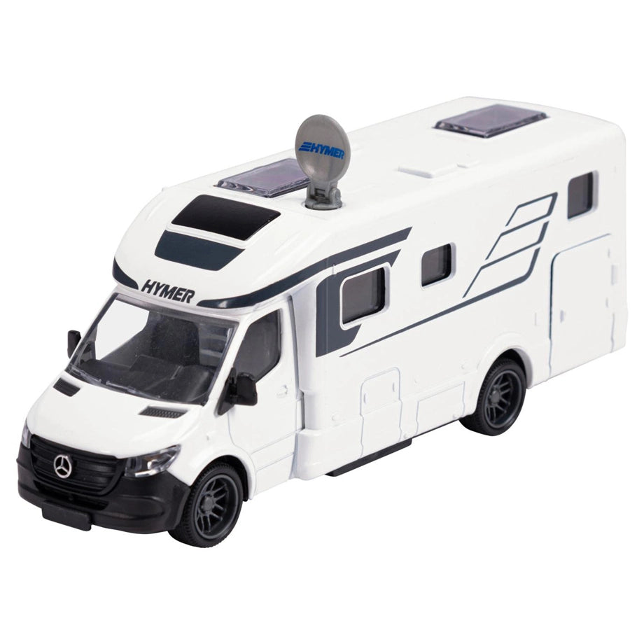 Majorette Metal HYMER B-Class Die-Cast Camper (19 cm, White)
