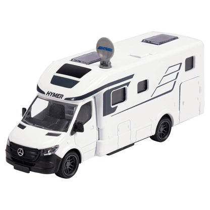 Majorette Metal HYMER B-Class Die-Cast Camper (19 cm, White)