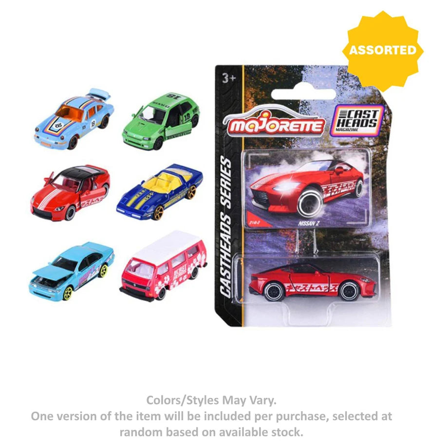 Majorette Castheads Series Volkswagen Premium Die-cast Car (1:64, Assorted)