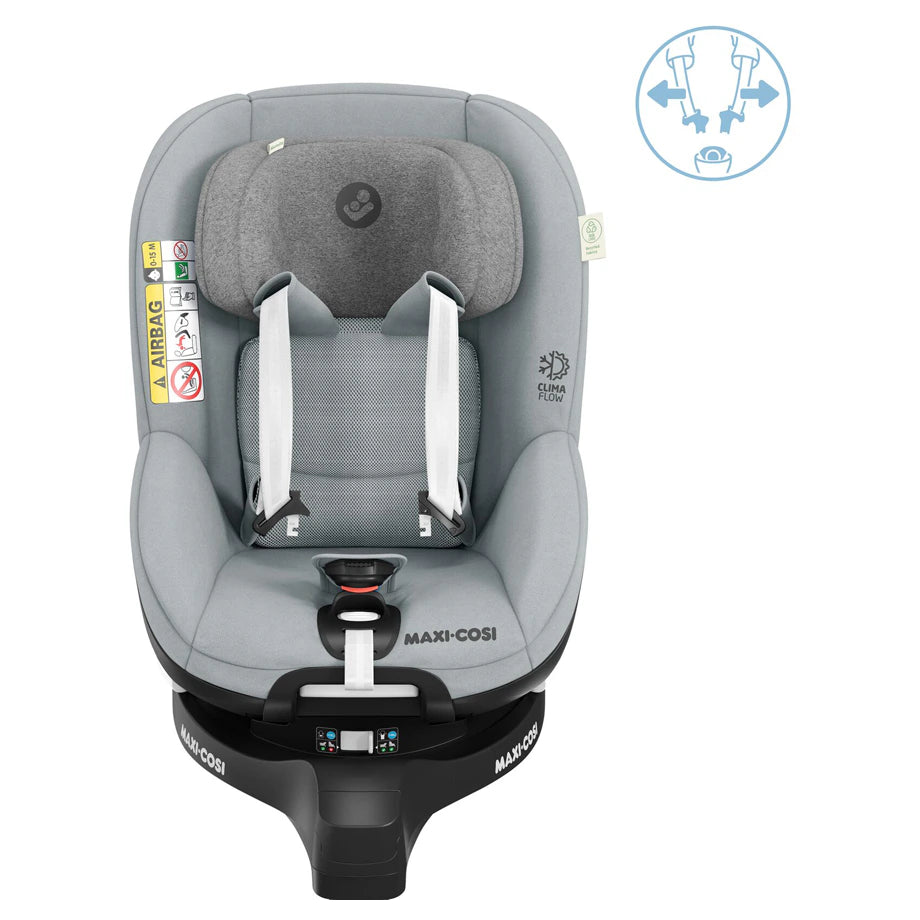 Maxi-Cosi Mica Pro Eco I-Size Car Seat W/Base (Authentic Grey)